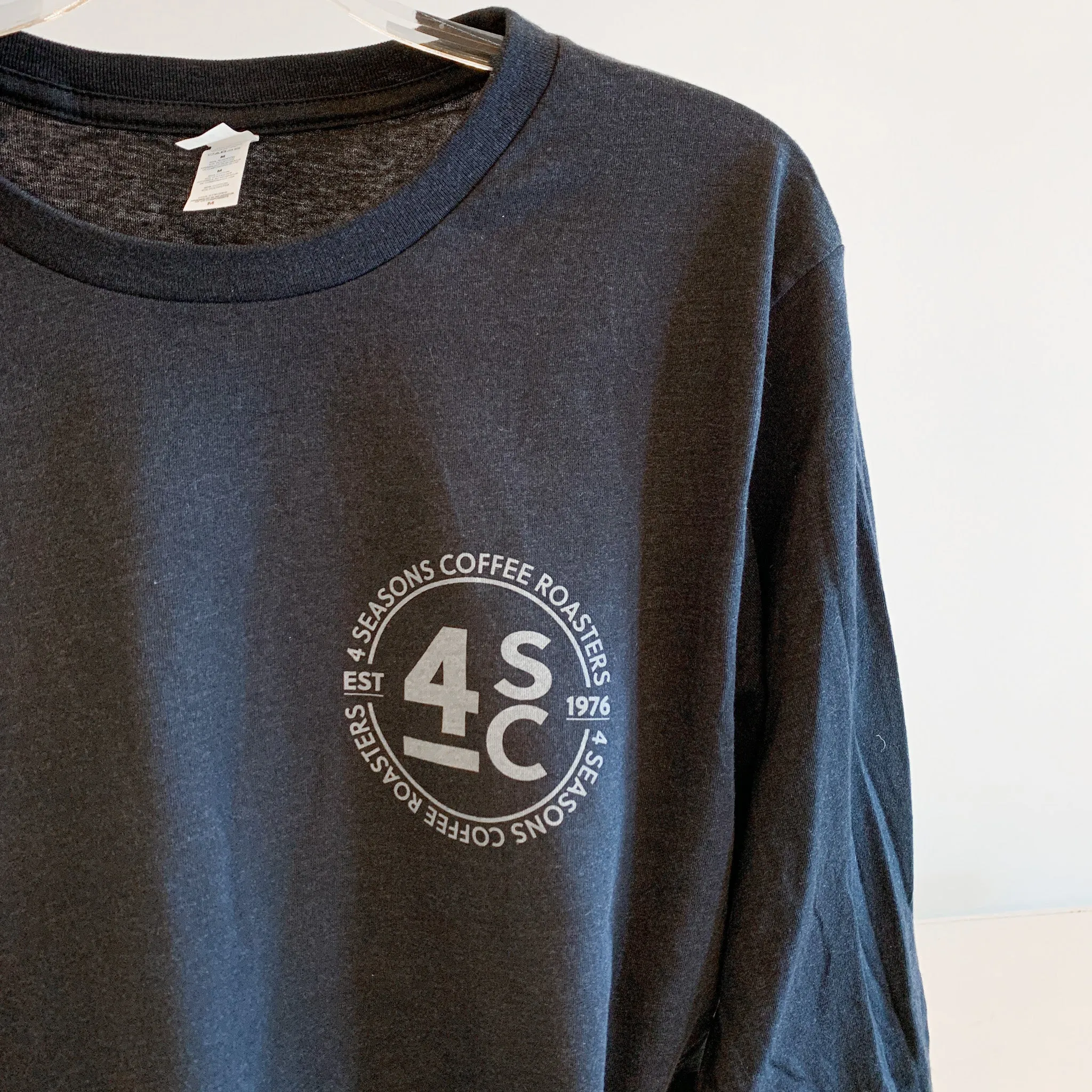 4 Seasons Coffee Long Sleeve Logo Shirt - Local Gift Idea's