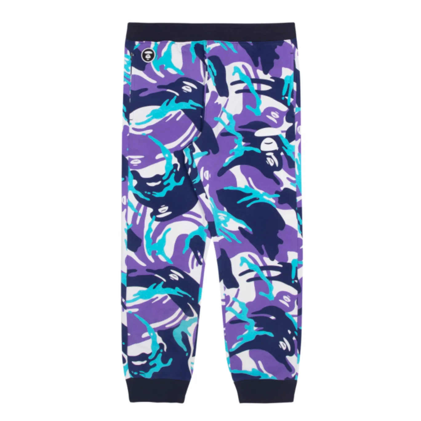 AAPE Camo Purple/Blue Camo Sweatpants