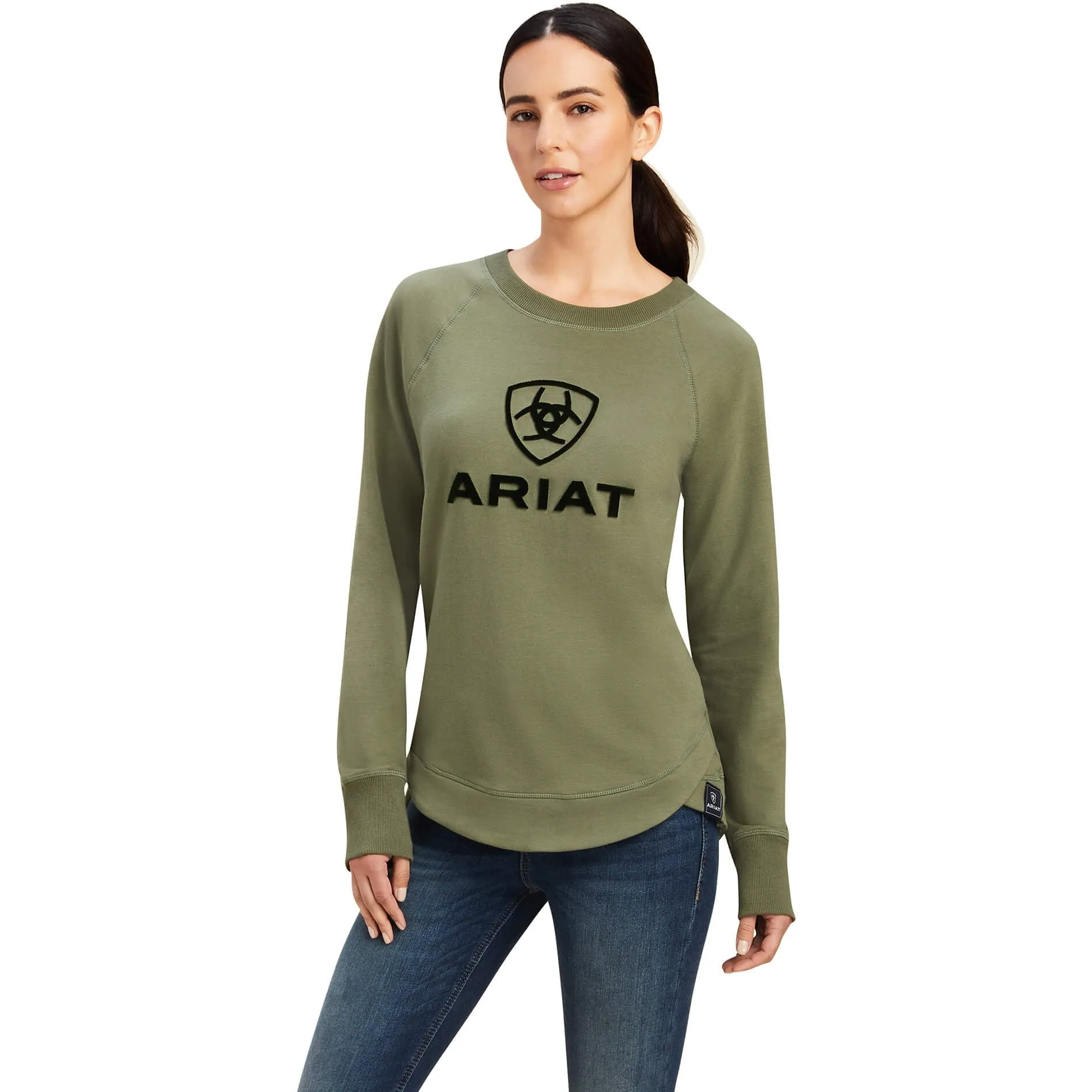 Ariat Women's Four Leaf Clover Benicia Sweatshirt