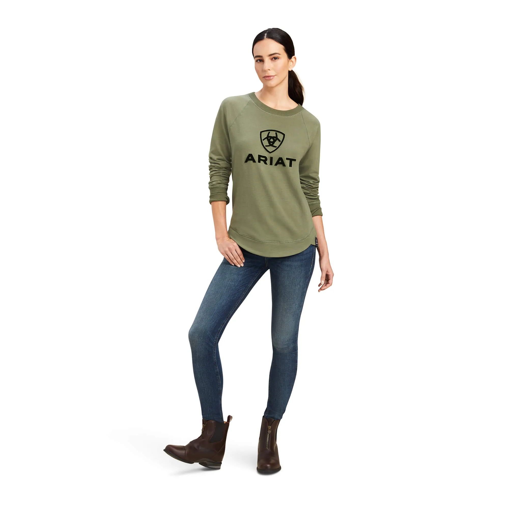 Ariat Women's Four Leaf Clover Benicia Sweatshirt