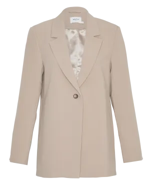 Barbine Slit Blazer - Trench Coat