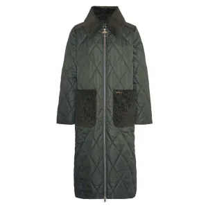 Barbour Malton Quilt Ladies Jacket - Olive/Ancient