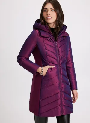 Bernardo - Iridescent Puffer Coat