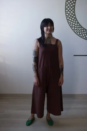 Birds of North America Dusky Greygone Jumpsuit - Cocoa (Online Exclusive)