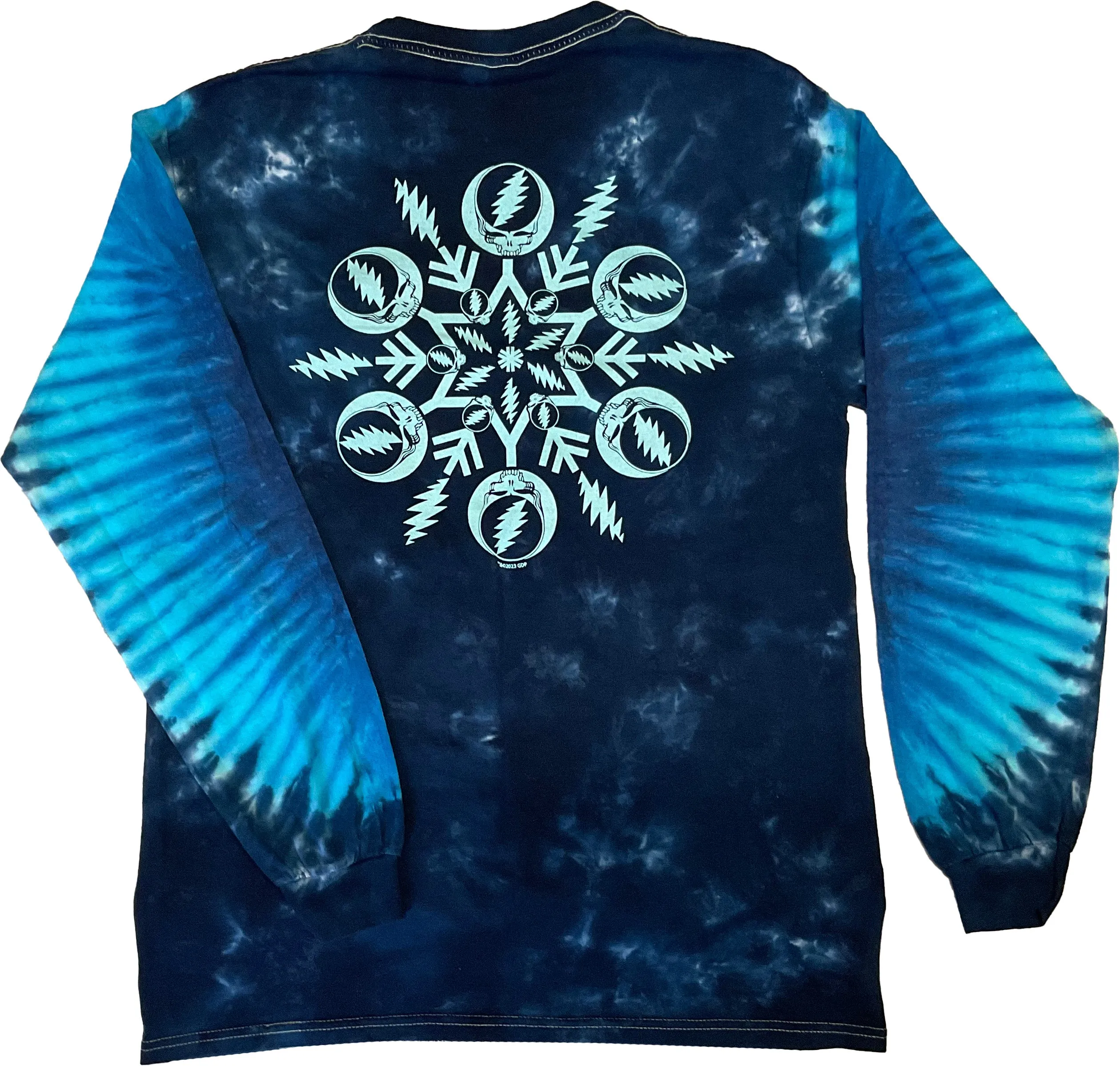 Bolt and Stealie Snowflake Long Sleeve