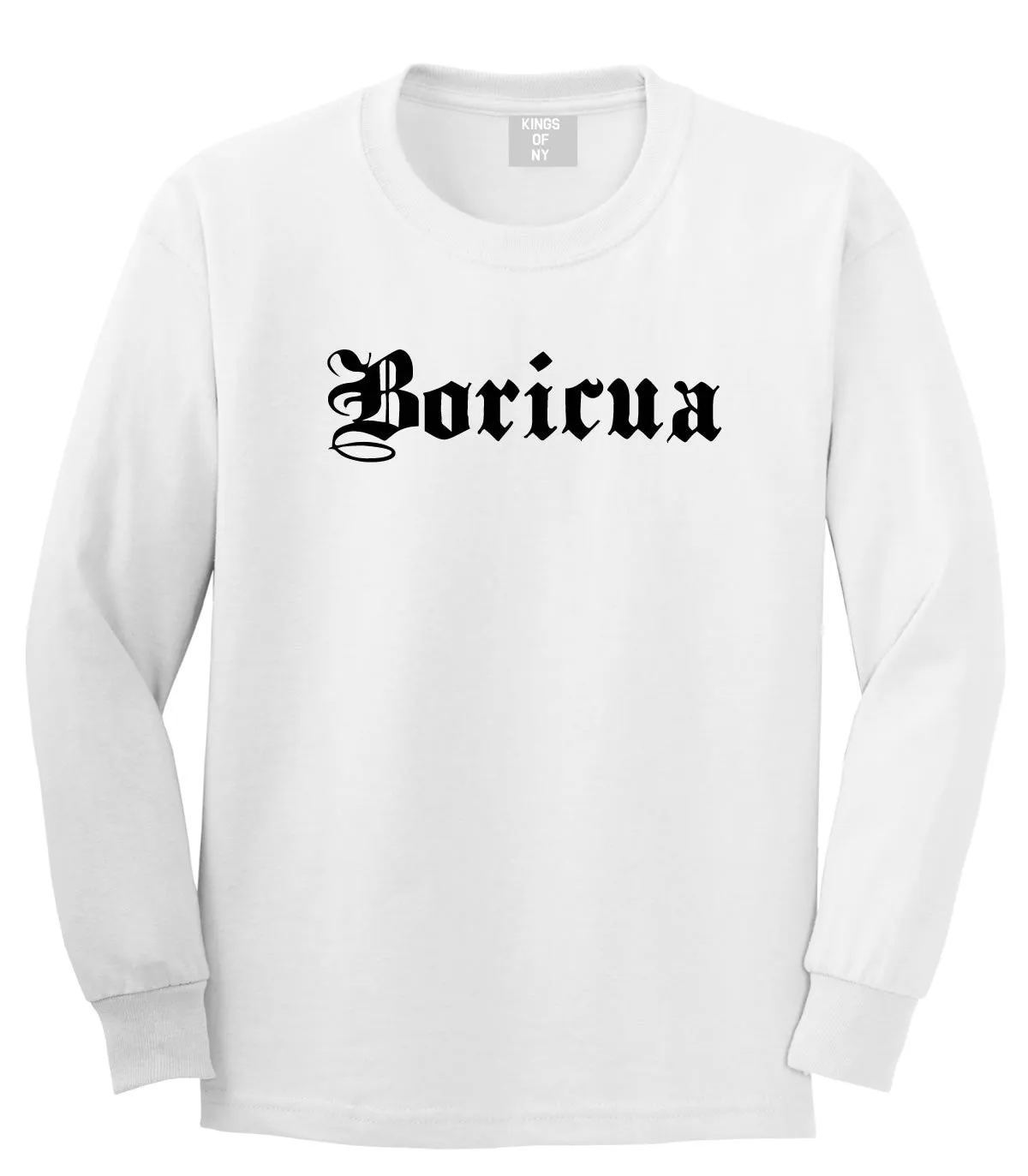 Boricua Puerto Rican Long Sleeve T-Shirt