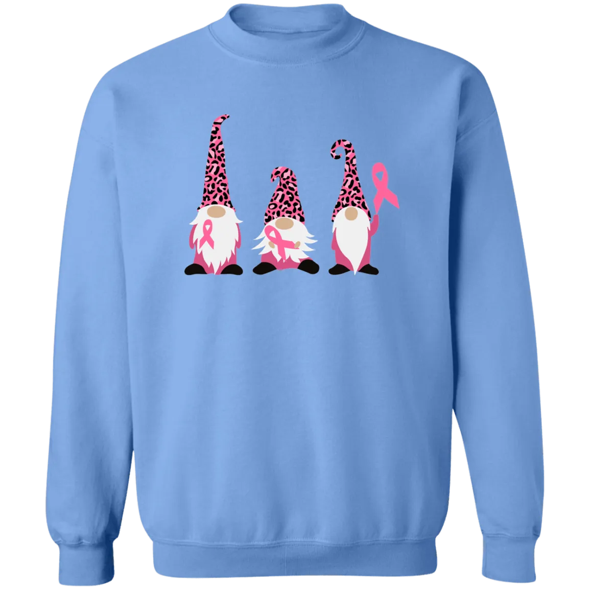 Cancer Gnomes Unisex Crewneck Pullover Sweatshirt