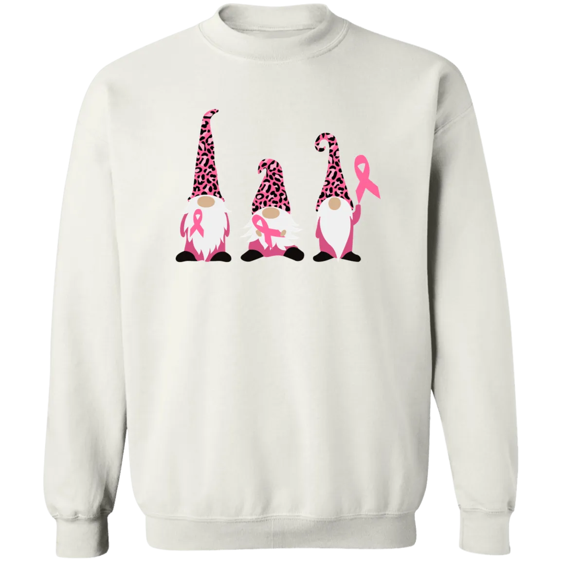 Cancer Gnomes Unisex Crewneck Pullover Sweatshirt