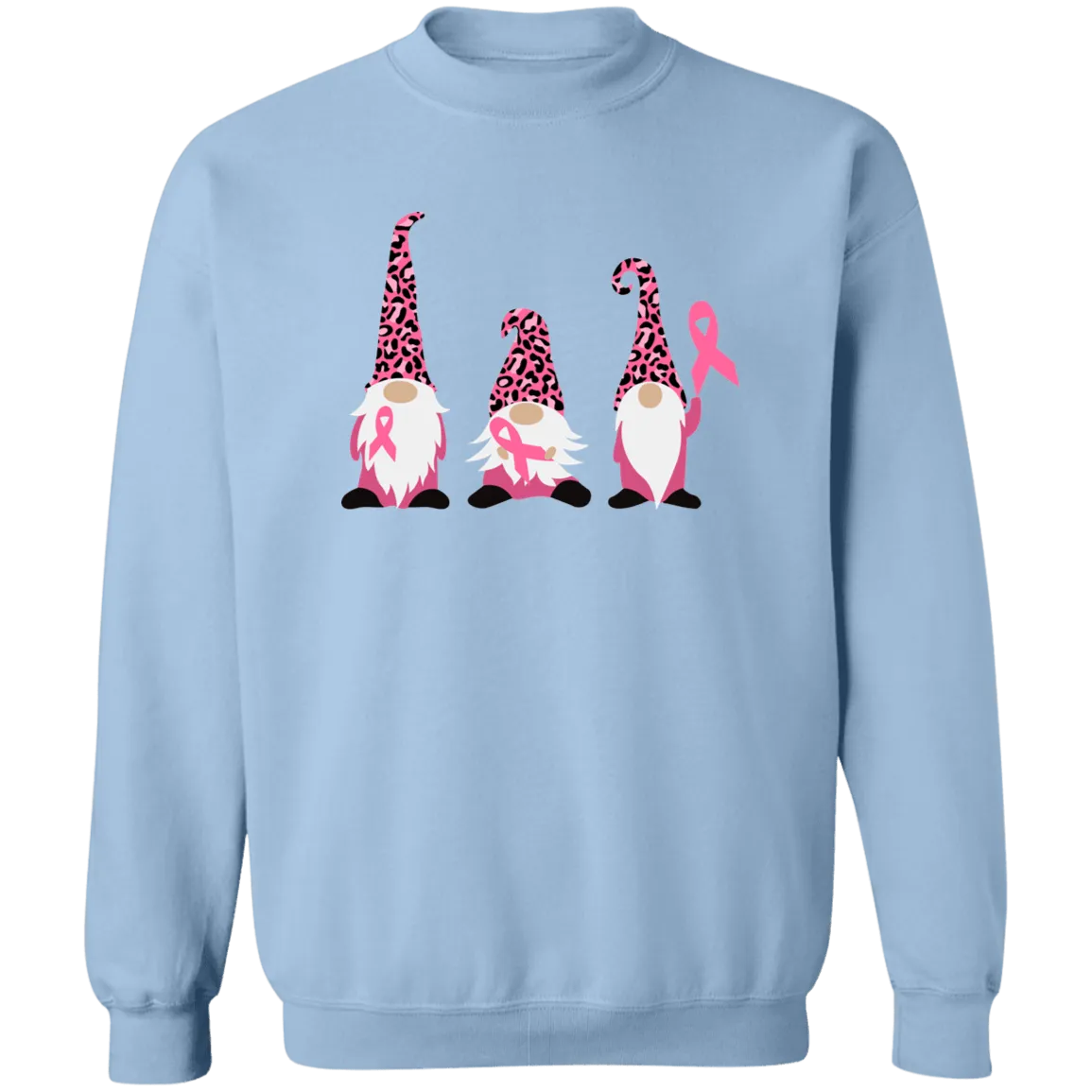 Cancer Gnomes Unisex Crewneck Pullover Sweatshirt