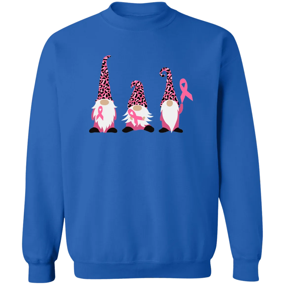 Cancer Gnomes Unisex Crewneck Pullover Sweatshirt