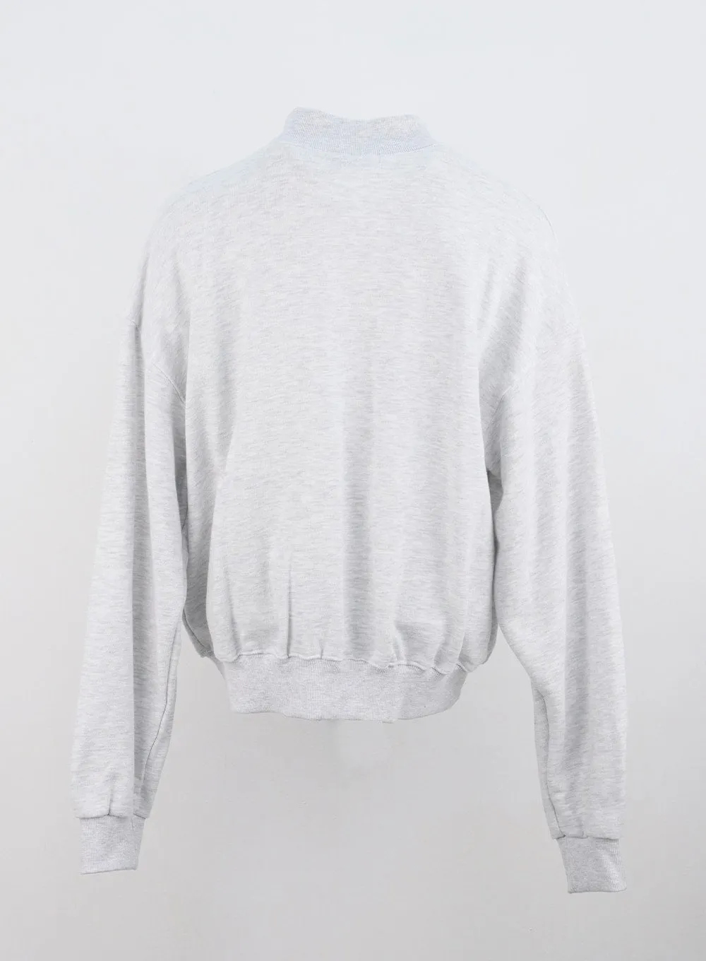 Collarless Zip-Up Sweatshirt CG329