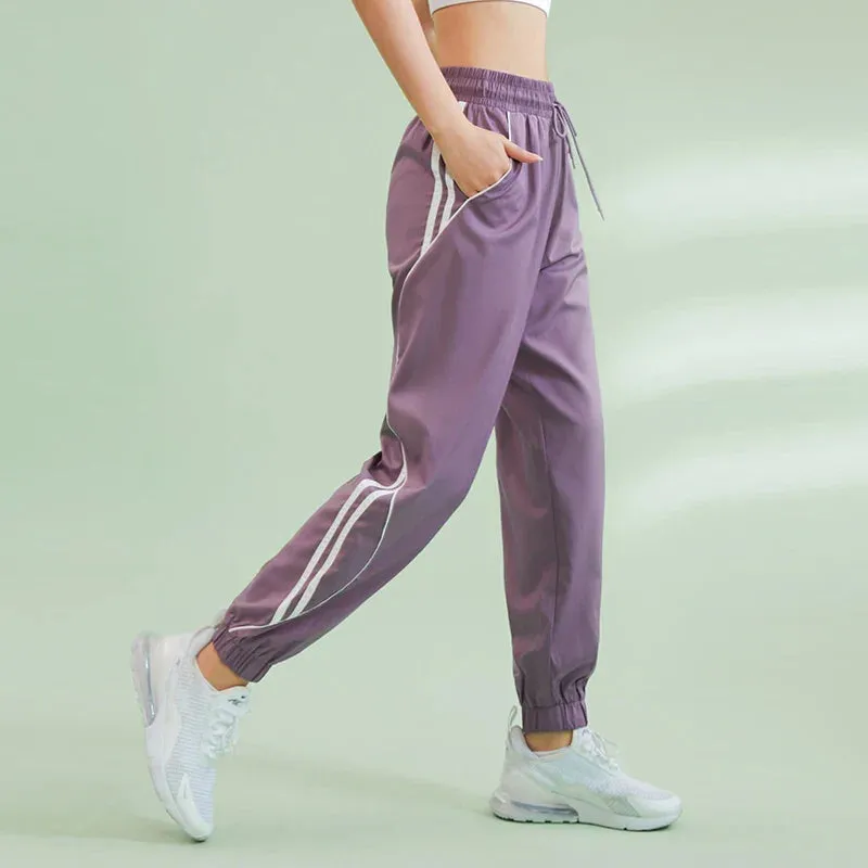 Color Block Side Pocket Sweatpants