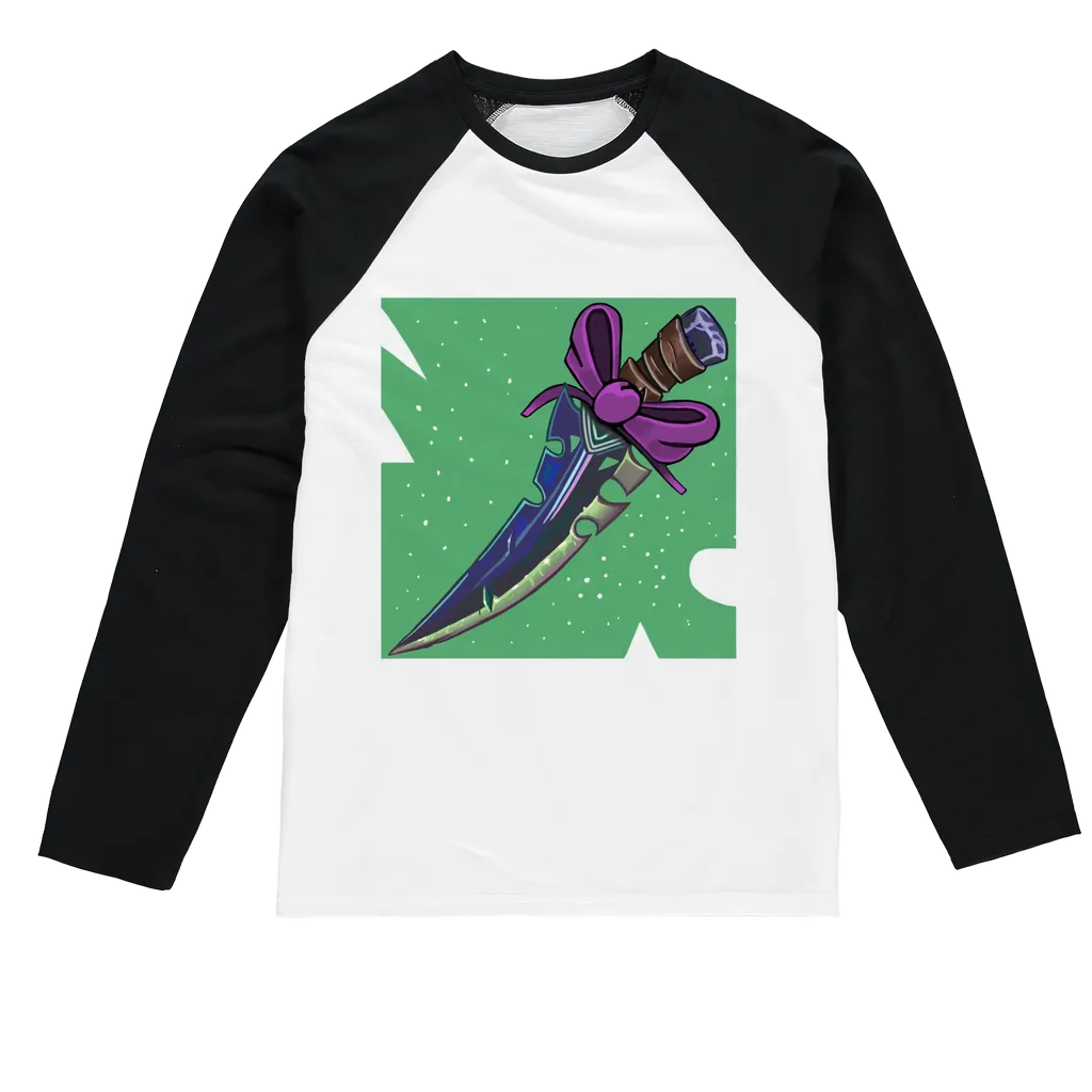 Dagger Sublimation Baseball Long Sleeve T-Shirt