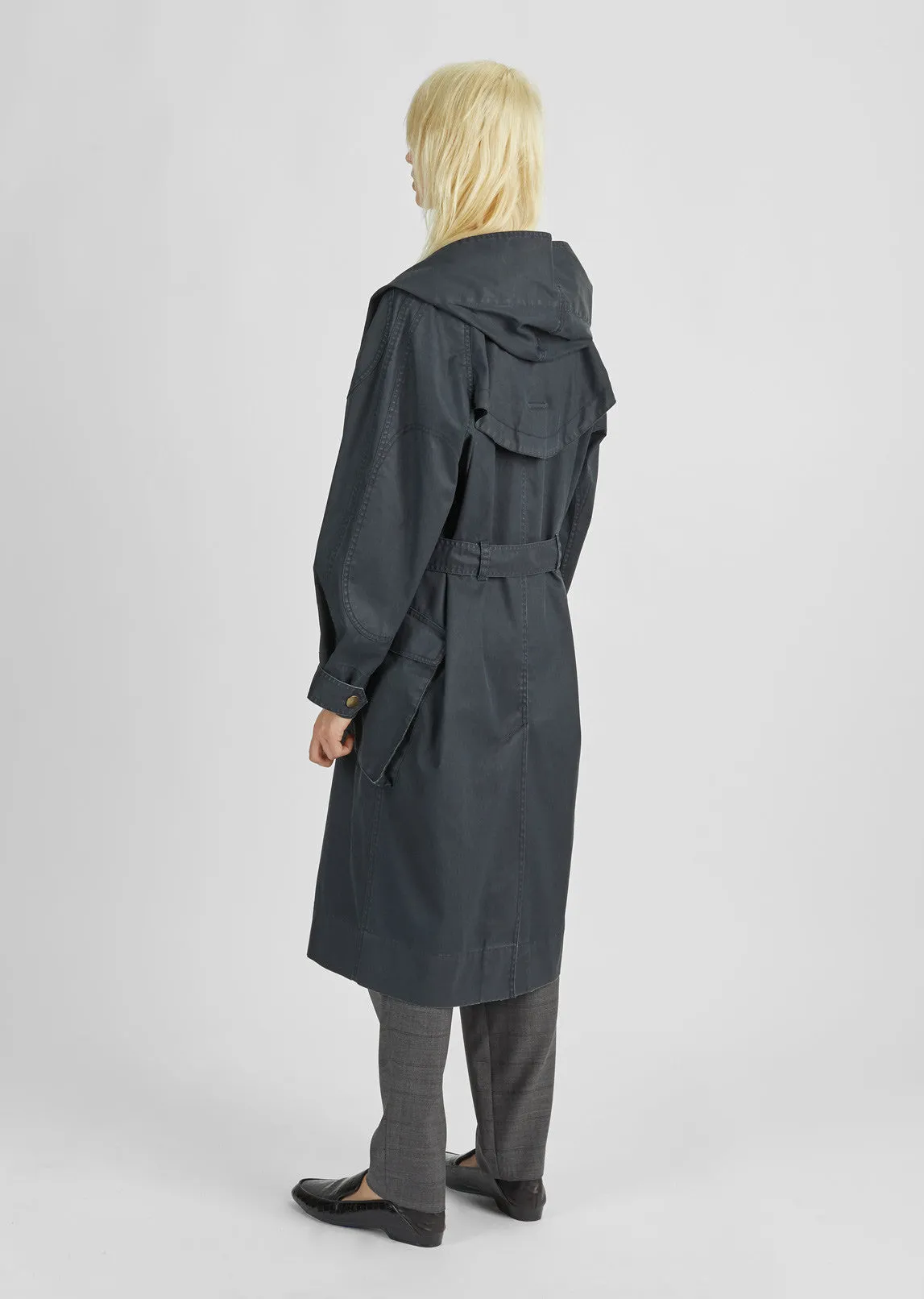 Donato Hooded Trench Coat