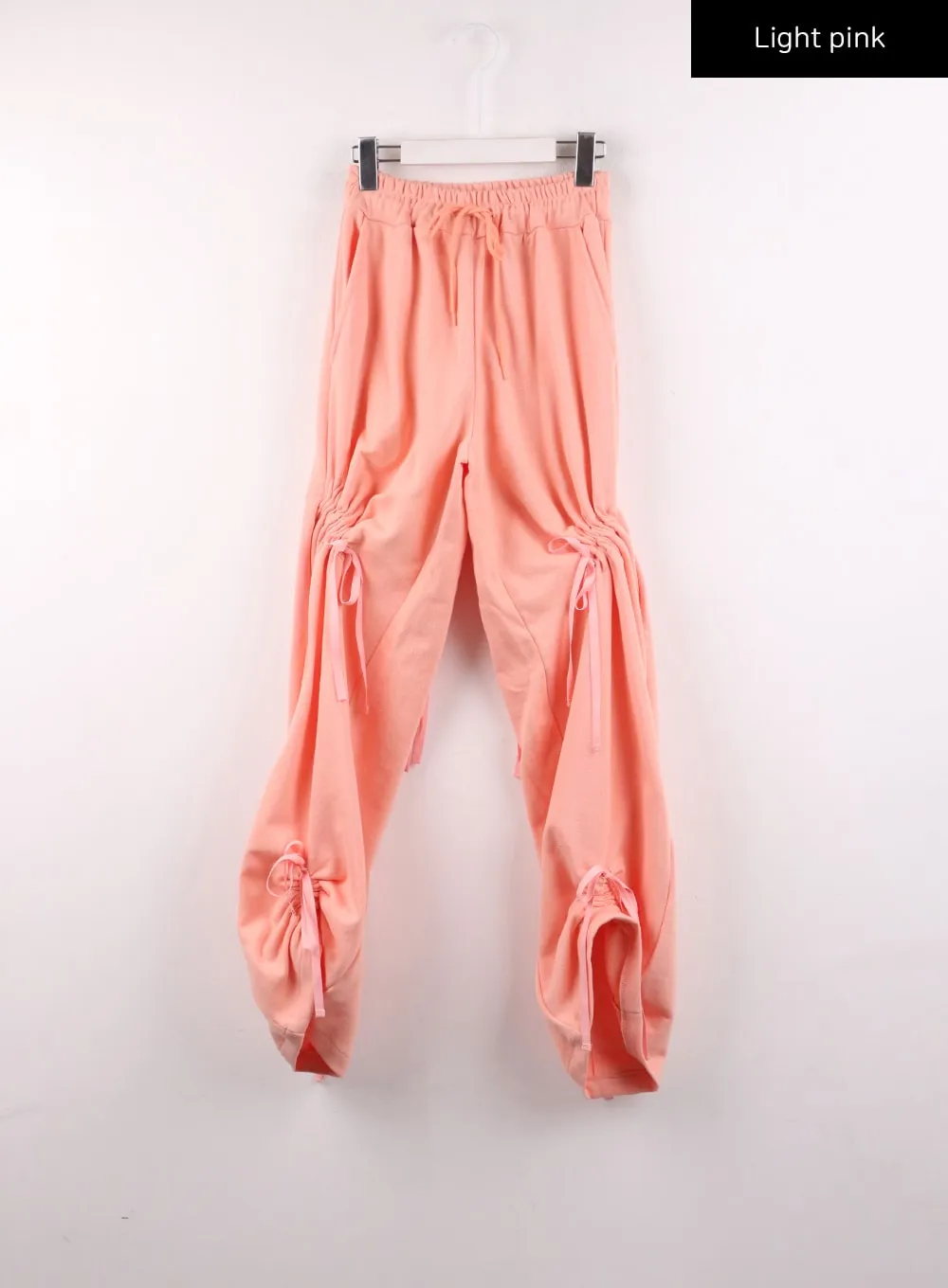 Drawstring Ribbon Detail Sweatpants IJ430