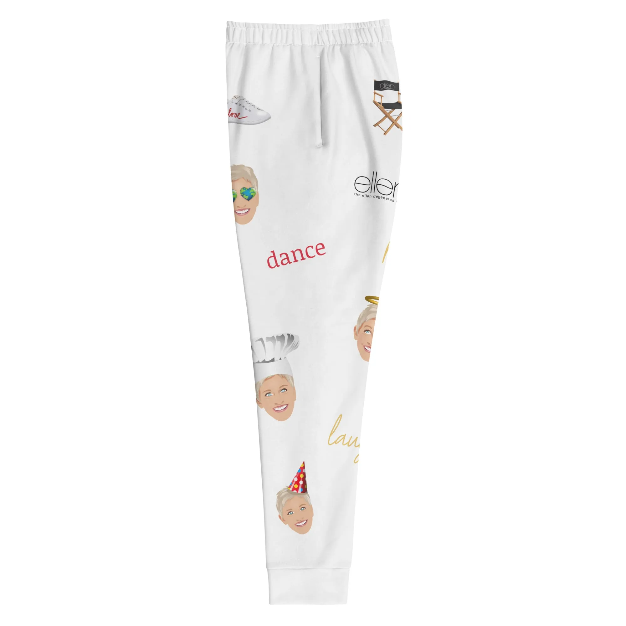 Emoji Joggers-White