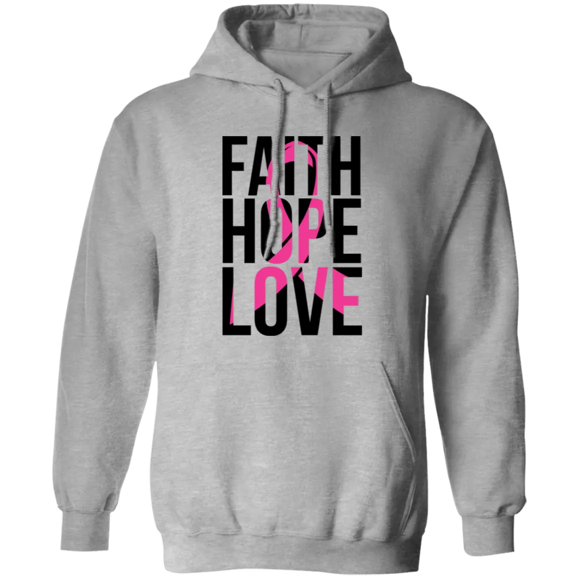 Faith, Hope, Love Pullover Hoodie