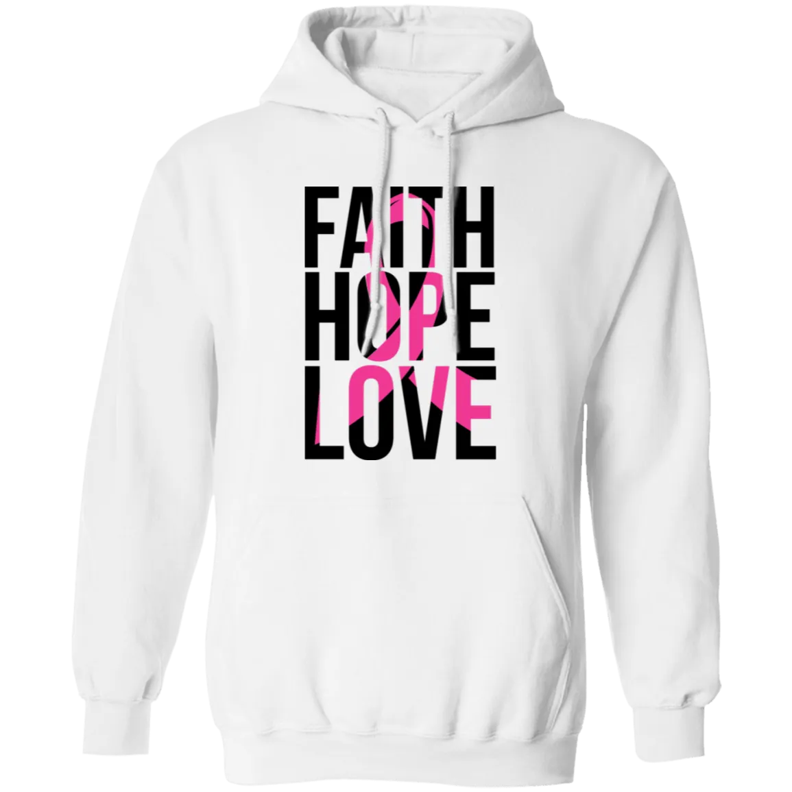 Faith, Hope, Love Pullover Hoodie