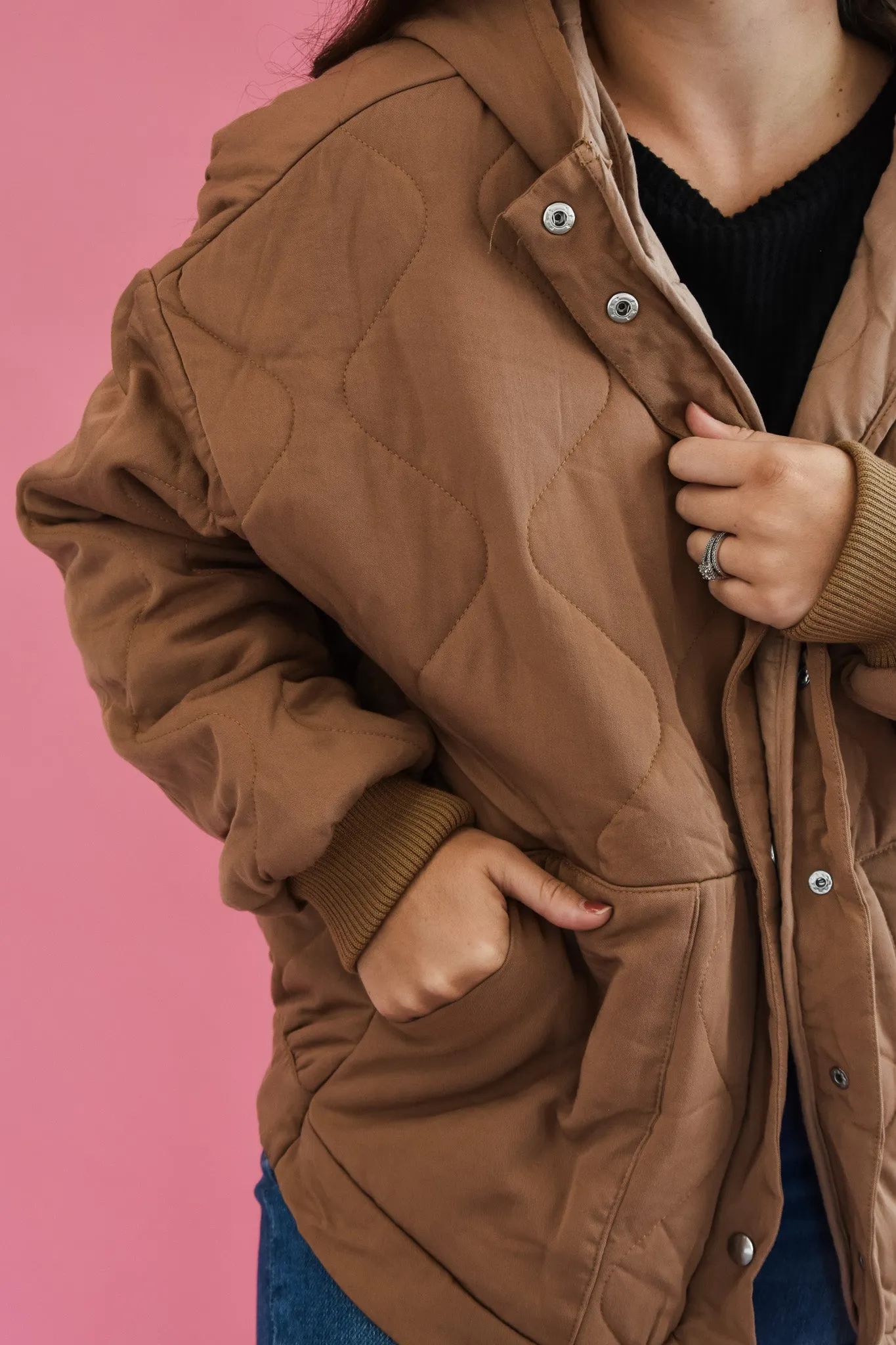 Fireside Oversized Quilted Jacket