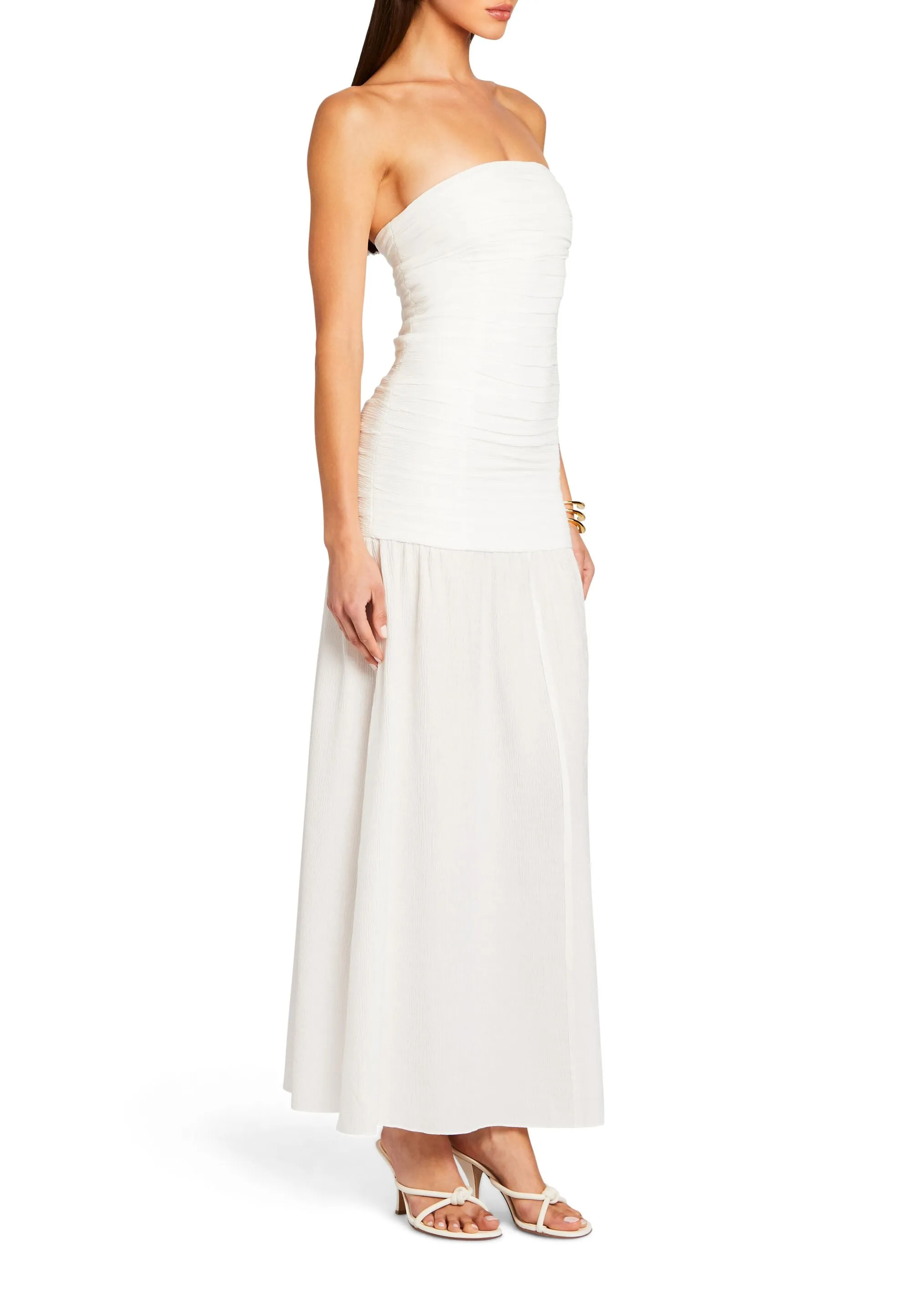 Gardenia Drop Waist Maxi Dress