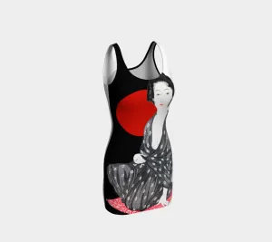 Geisha Twilight Bodycon Dress