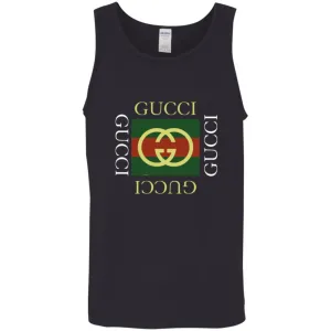 Gucci Logo Gift T-shirt Men Cotton Tank