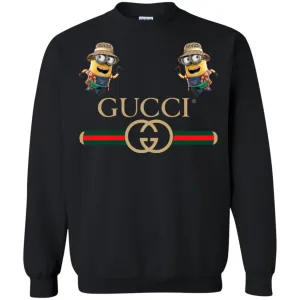 Gucci T-shirt Minion Funny Film T-shirt Crewneck Pullover Sweatshirt