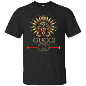 Gucci Tiger Best T-shirt Men Cotton T-Shirt