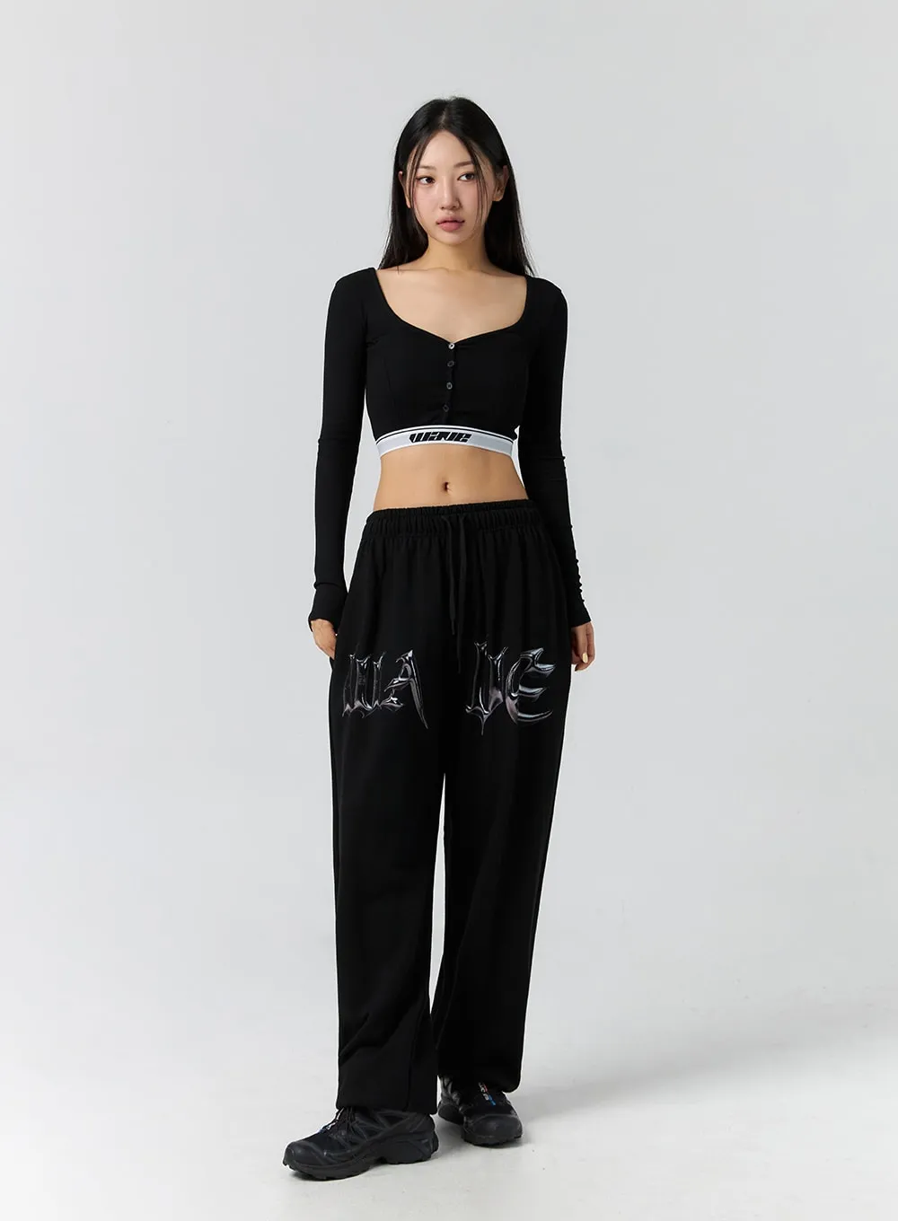 Heart Neck Crop Top CS302