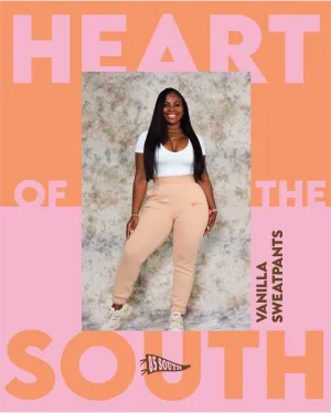 Heart of the South Vanilla Sweatpants