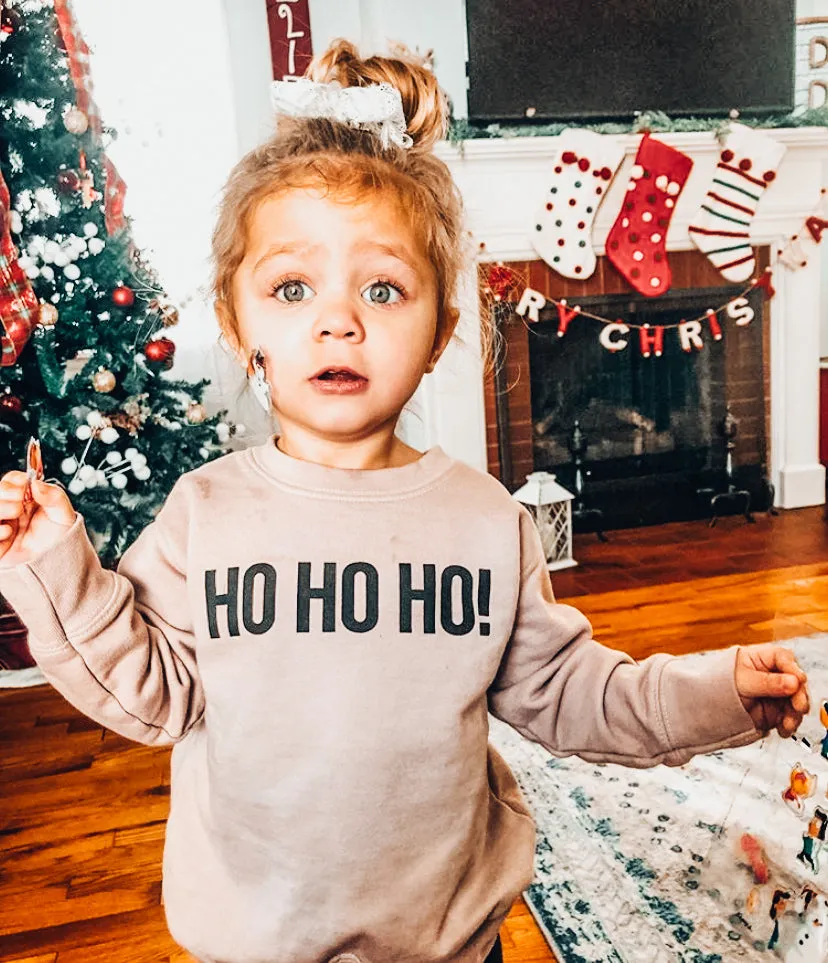 HOHOHO! | oversized drop shoulder pullover | KIDS