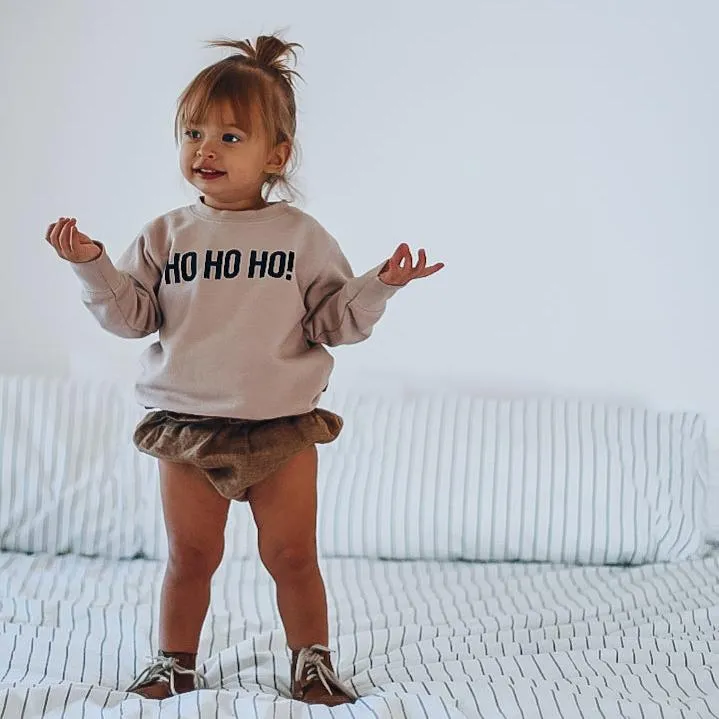 HOHOHO! | oversized drop shoulder pullover | KIDS