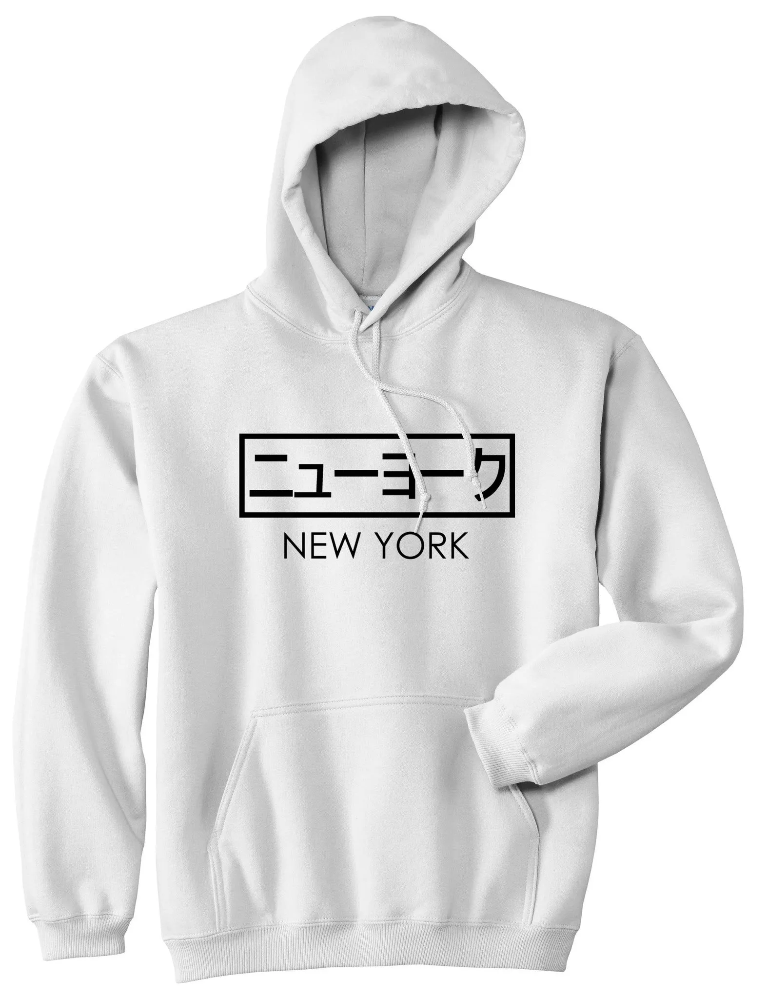 Japanese New York Pullover Hoodie