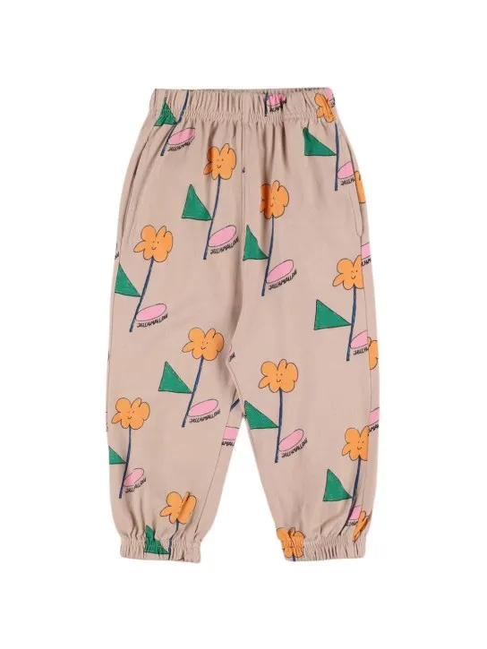 Jellymallow   Printed cotton sweatpants 