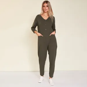 Jodie Jumpsuit (Khaki)