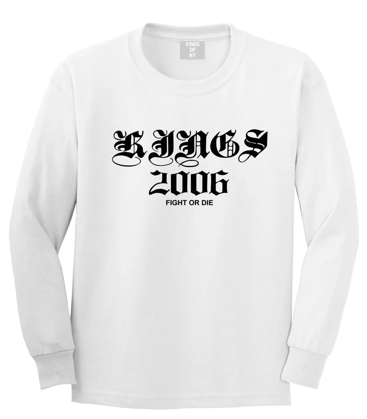 Kings 2006 Old English logo Long Sleeve T-Shirt