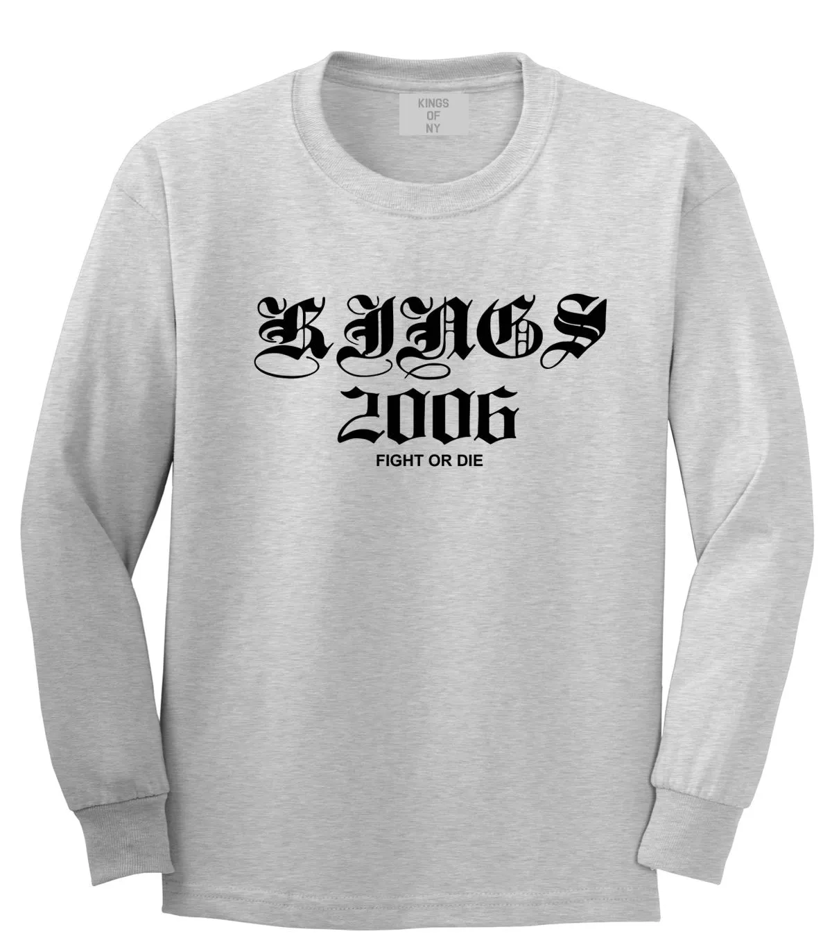 Kings 2006 Old English logo Long Sleeve T-Shirt