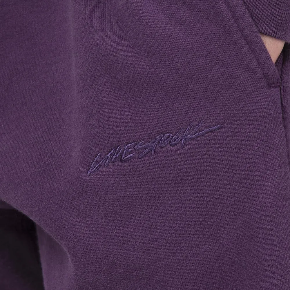 Livestock Fleece 400 GSM Sweatpants / Purple