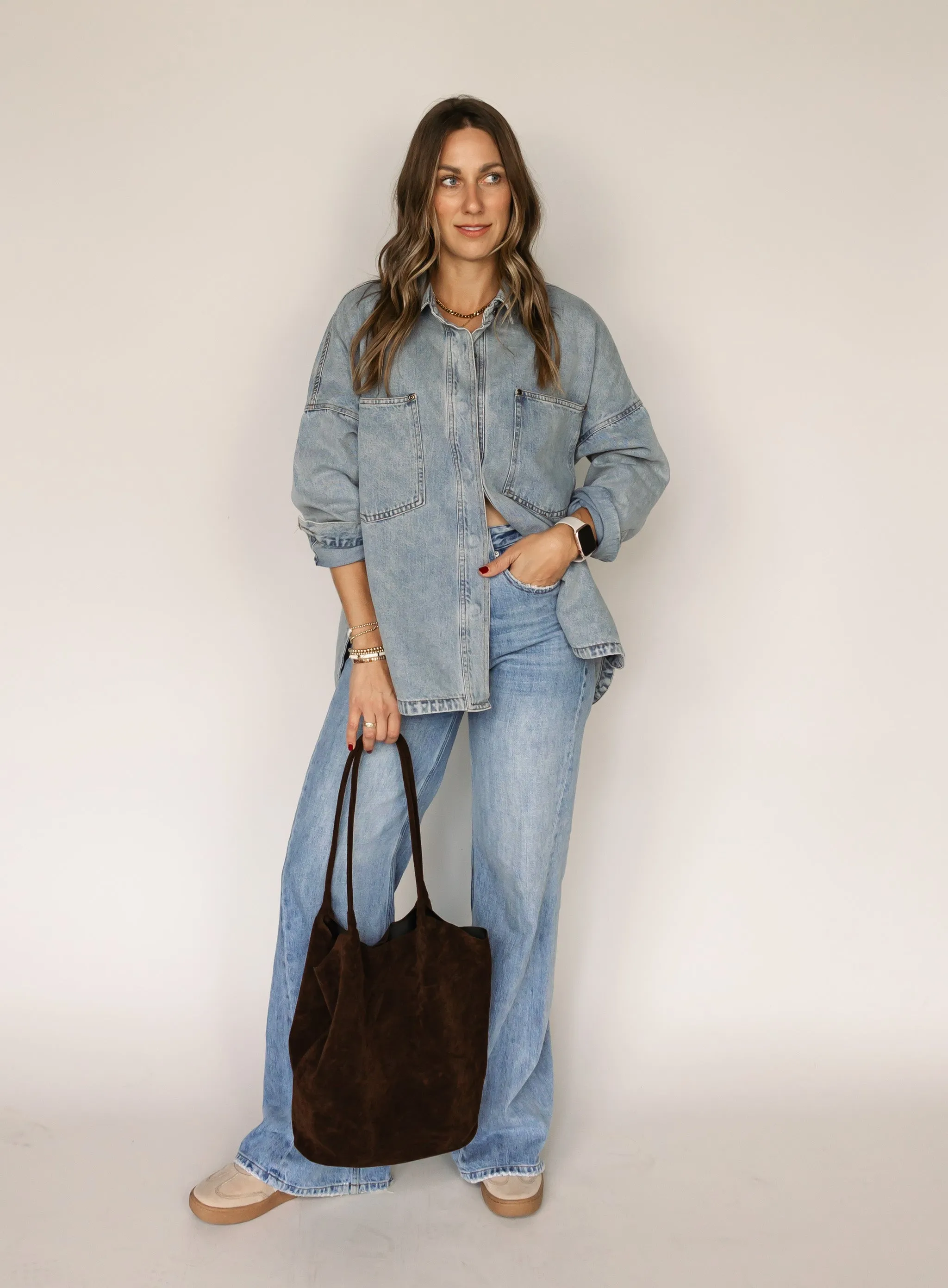 Macy Denim Shacket