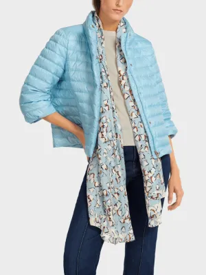 Marc Cain Collections Light Blue Coat UC 12.07 W31 COL 314