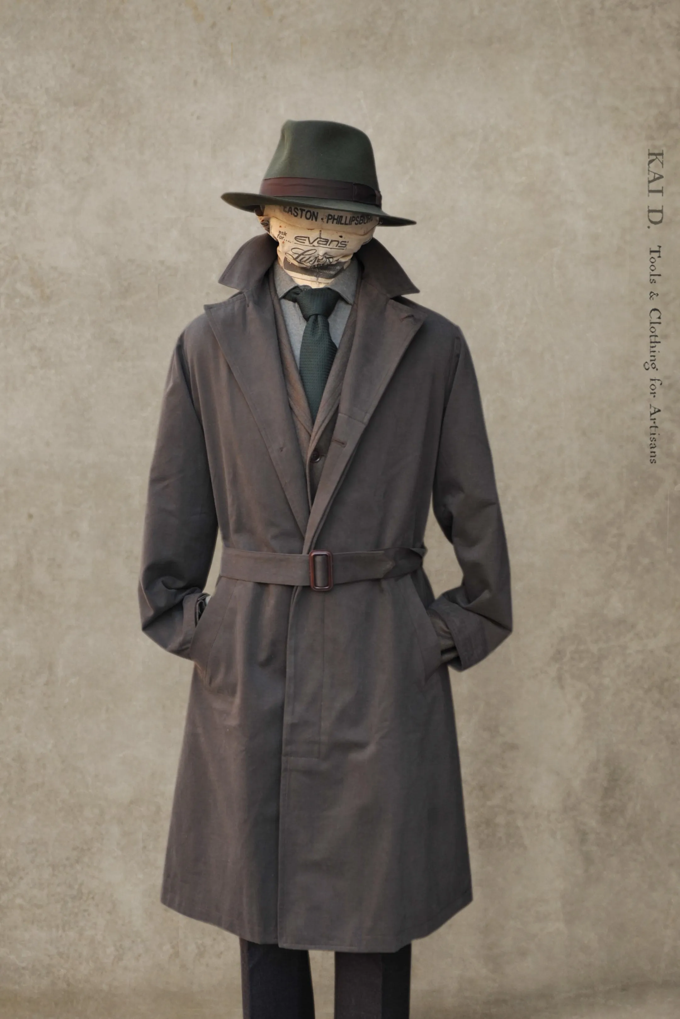 Maverick Trench - Italian Moleskin - S, M, L (NO RETURN)