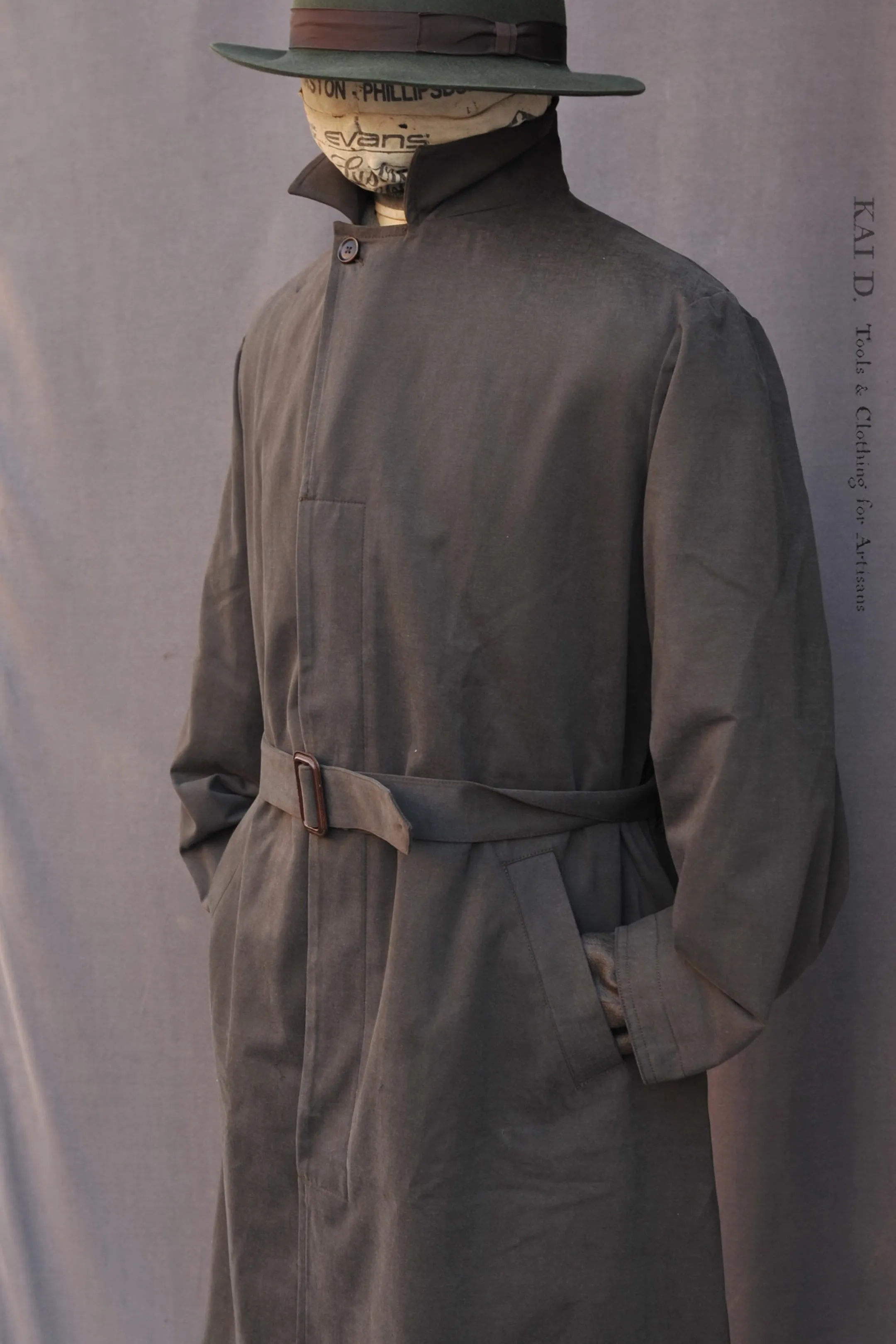 Maverick Trench - Italian Moleskin - S, M, L (NO RETURN)