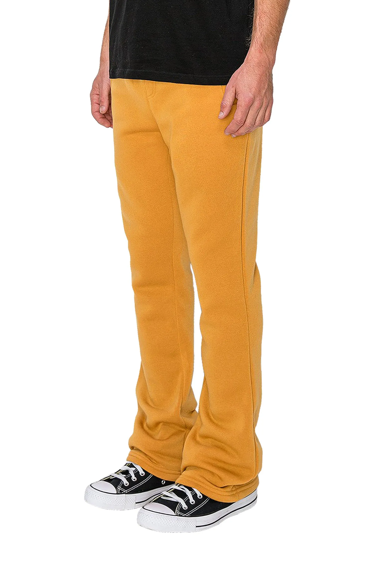 Men's Essential Flared Fleece Sweatpants