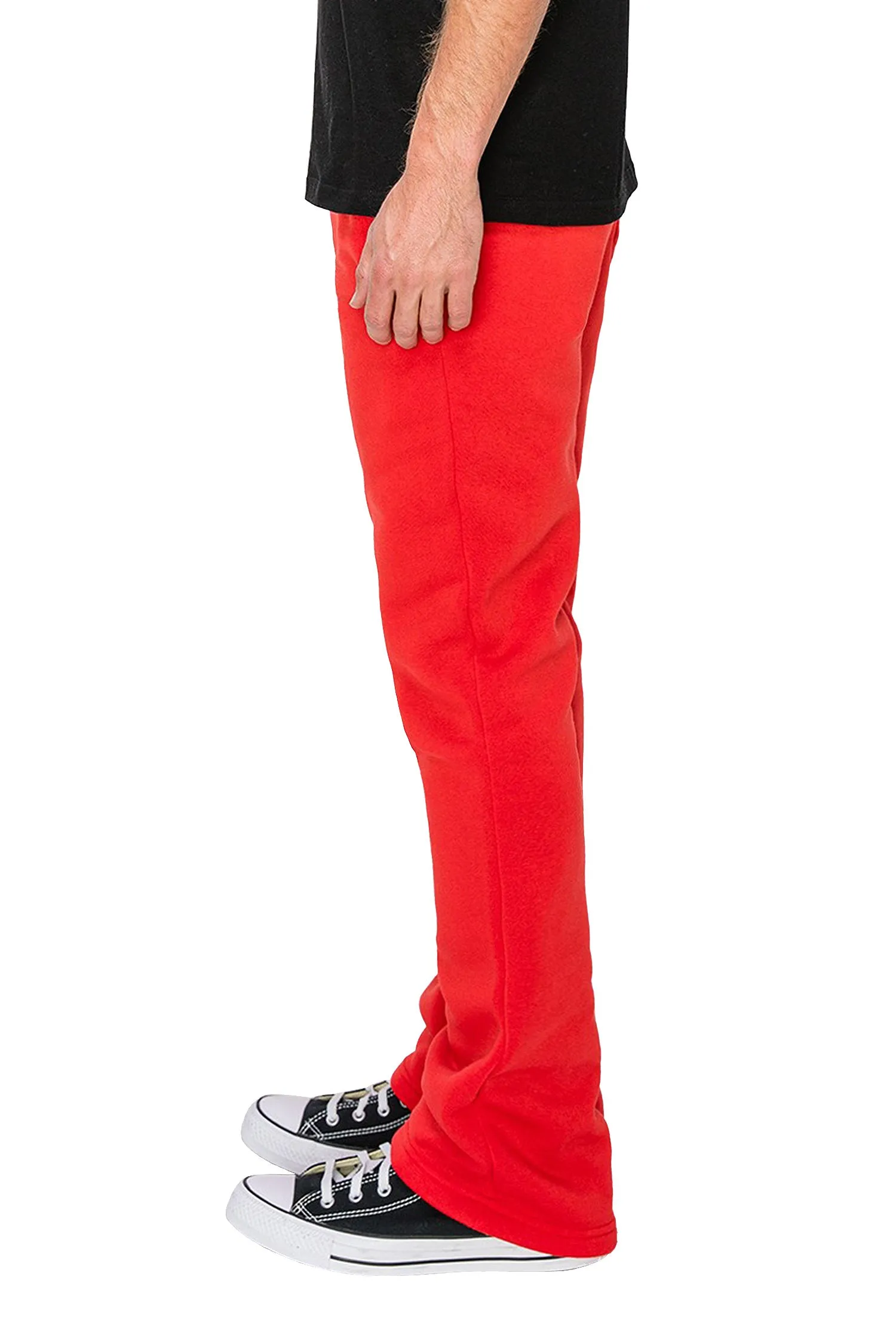 Men's Essential Flared Fleece Sweatpants