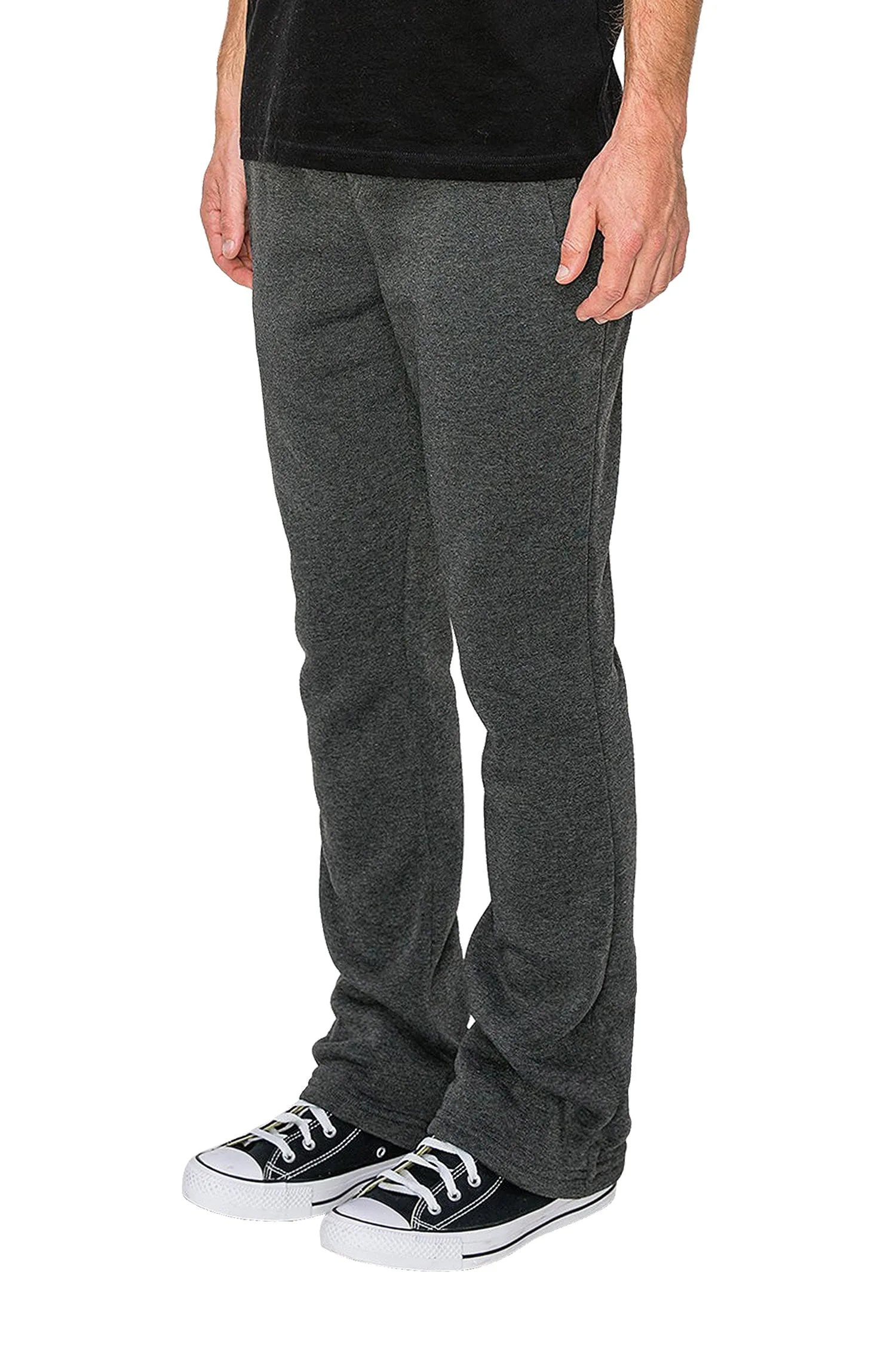 Men's Essential Flared Fleece Sweatpants