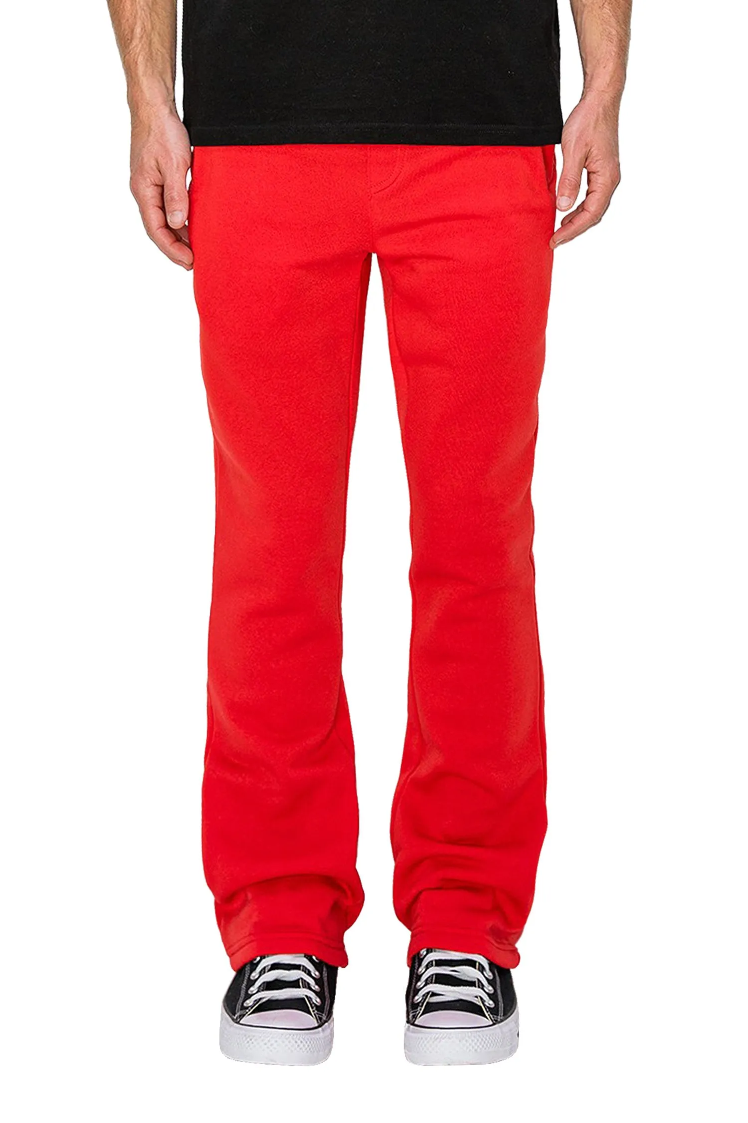 Men's Essential Flared Fleece Sweatpants