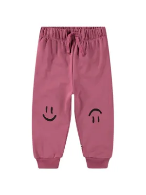 Molo   Printed organic cotton sweatpants 