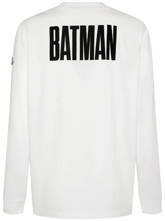 Moncler   Batman cotton jersey long sleeve t-shirt 