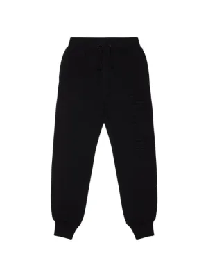 Moschino   Cotton sweatpants w/embroidered logo 