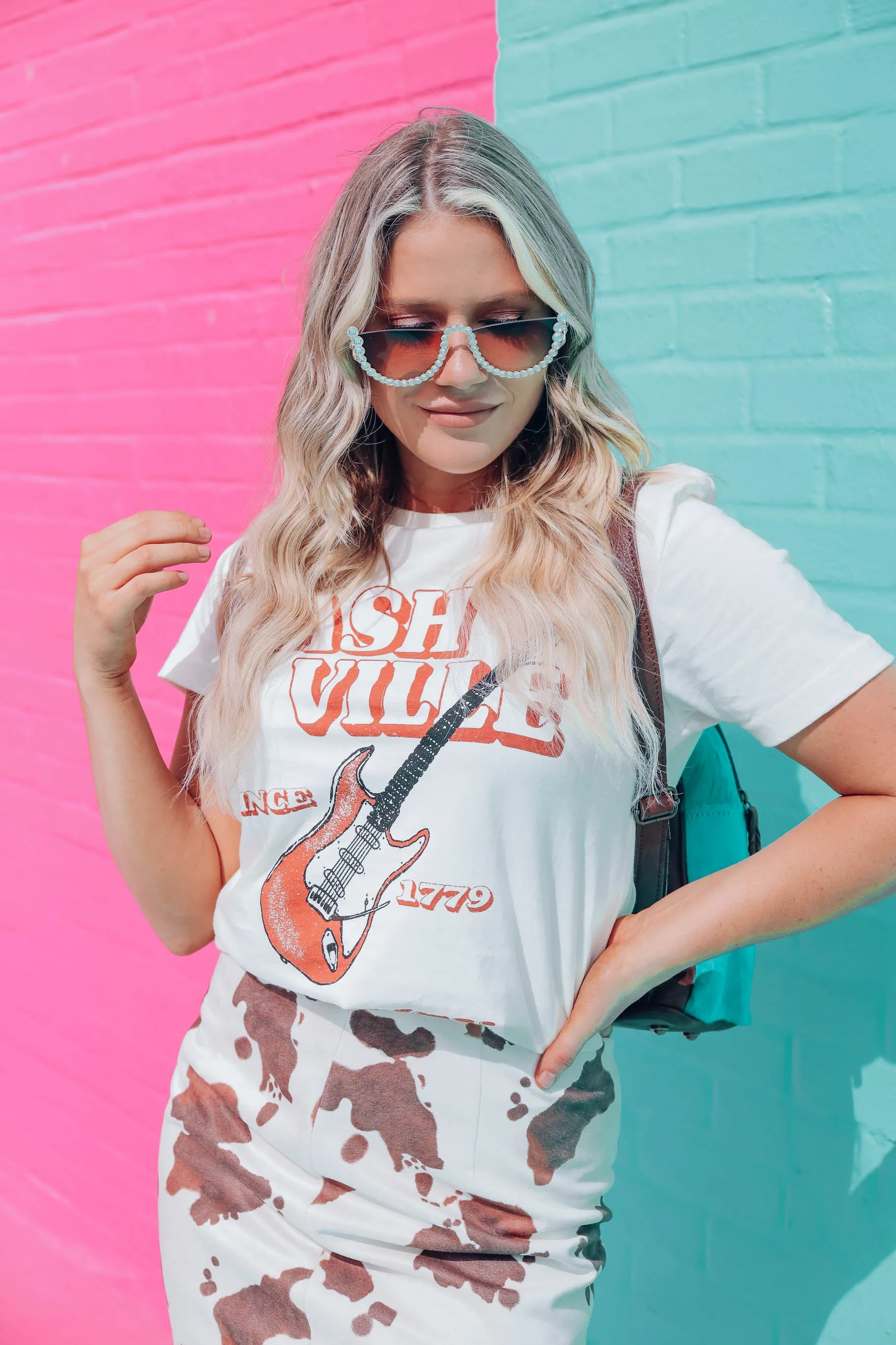 Nashville Music City Graphic Tee